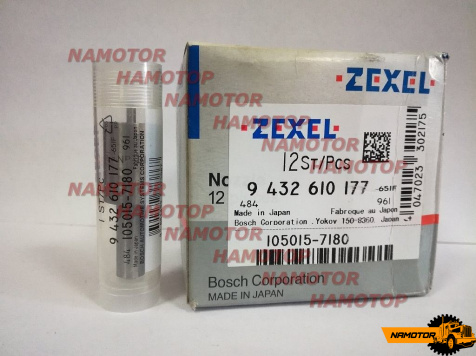 Распылитель форсунки NP-DLLA142SN718, 105015-7180,  H06C-T, 23640-1580A (ZEXEL BOSCH)